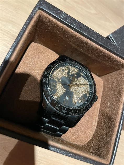 michael kors uhr weltkarte schwarz|Schwarze Uhren .